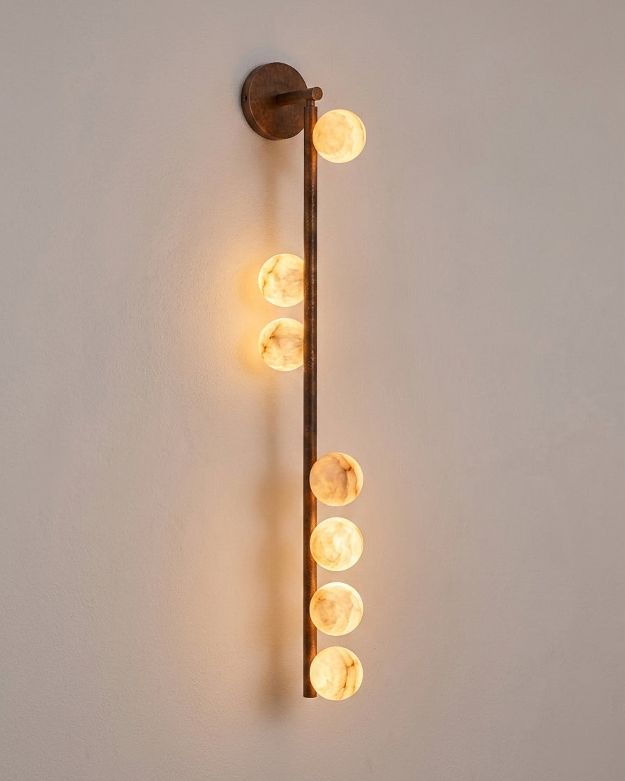 Drop Alabaster Wall Sconce
