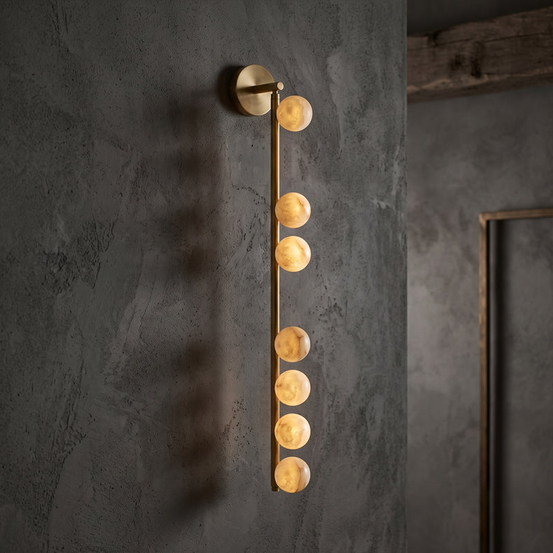 Drop Alabaster Wall Sconce