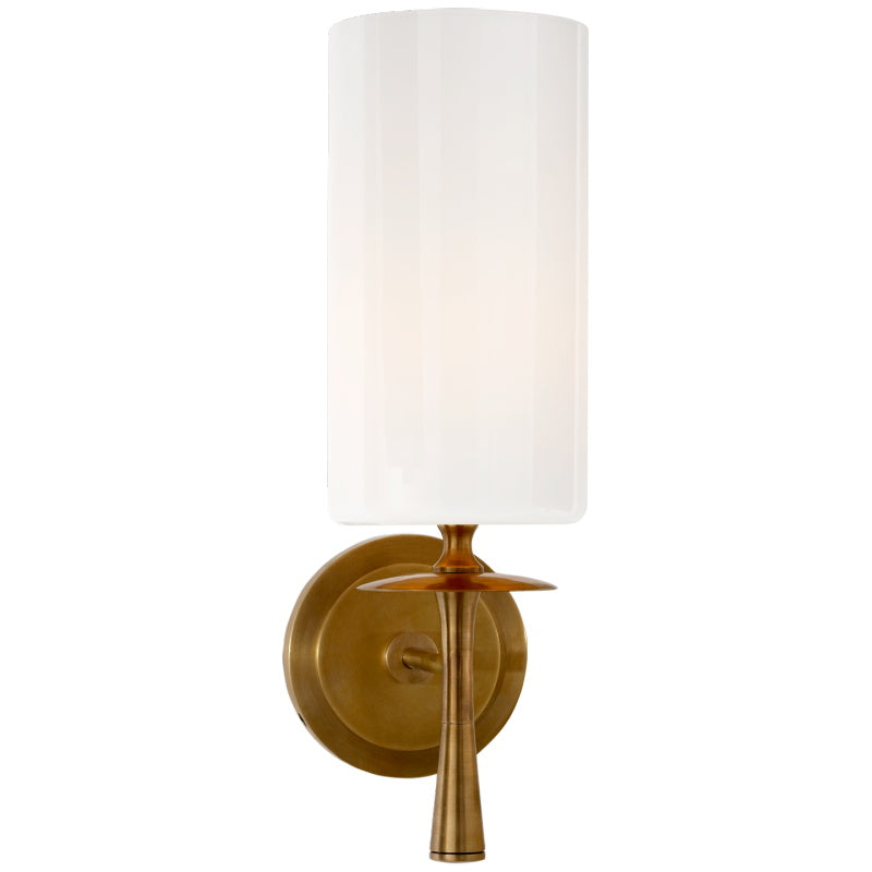 Knight Fabric Glass Wall Lamp-Relic Pieces