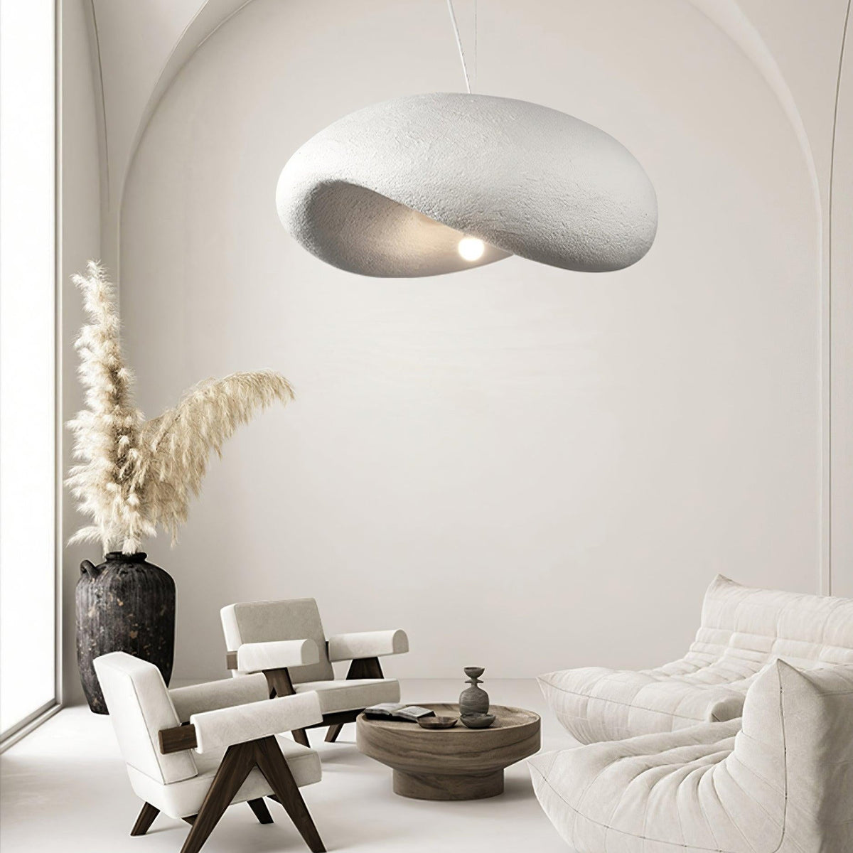 Cosmo Modern Cloud-shape Wabi Sabi Style Pendant Light-Relic Pieces