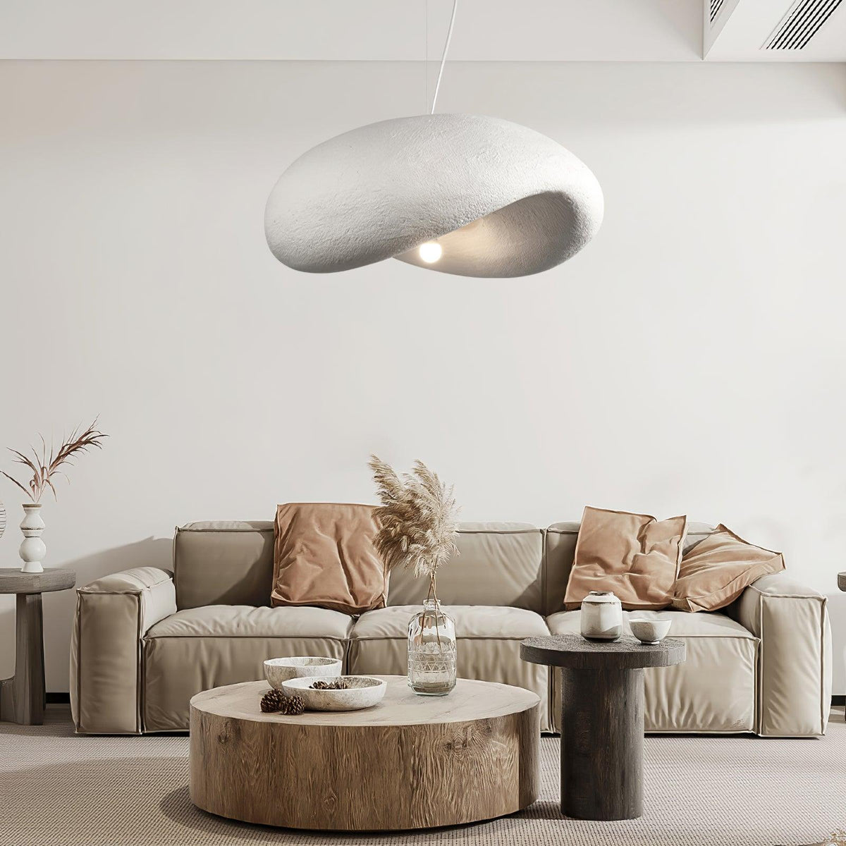 Cosmo Modern Cloud-shape Wabi Sabi Style Pendant Light-Relic Pieces
