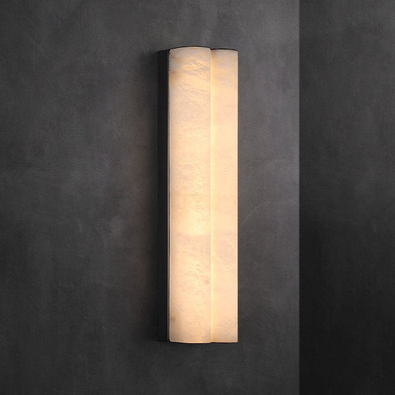 Eiriselia Alabaster Column Wall Light