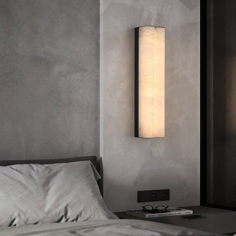 Eiriselia Alabaster Column Wall Light