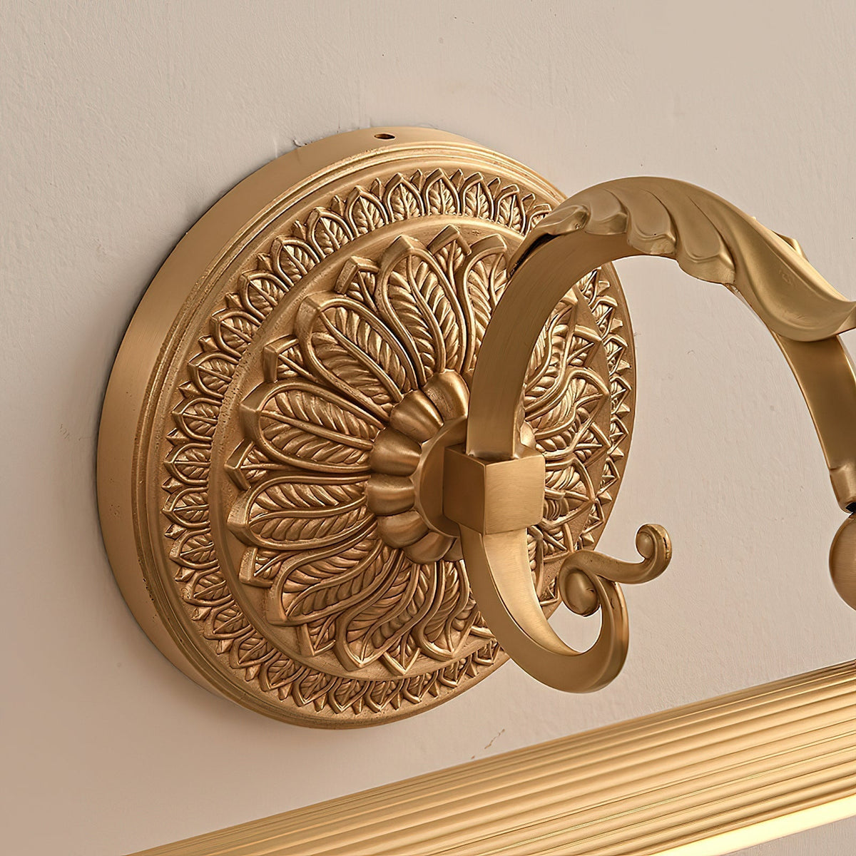 Oriinora Brass Wall Sconce