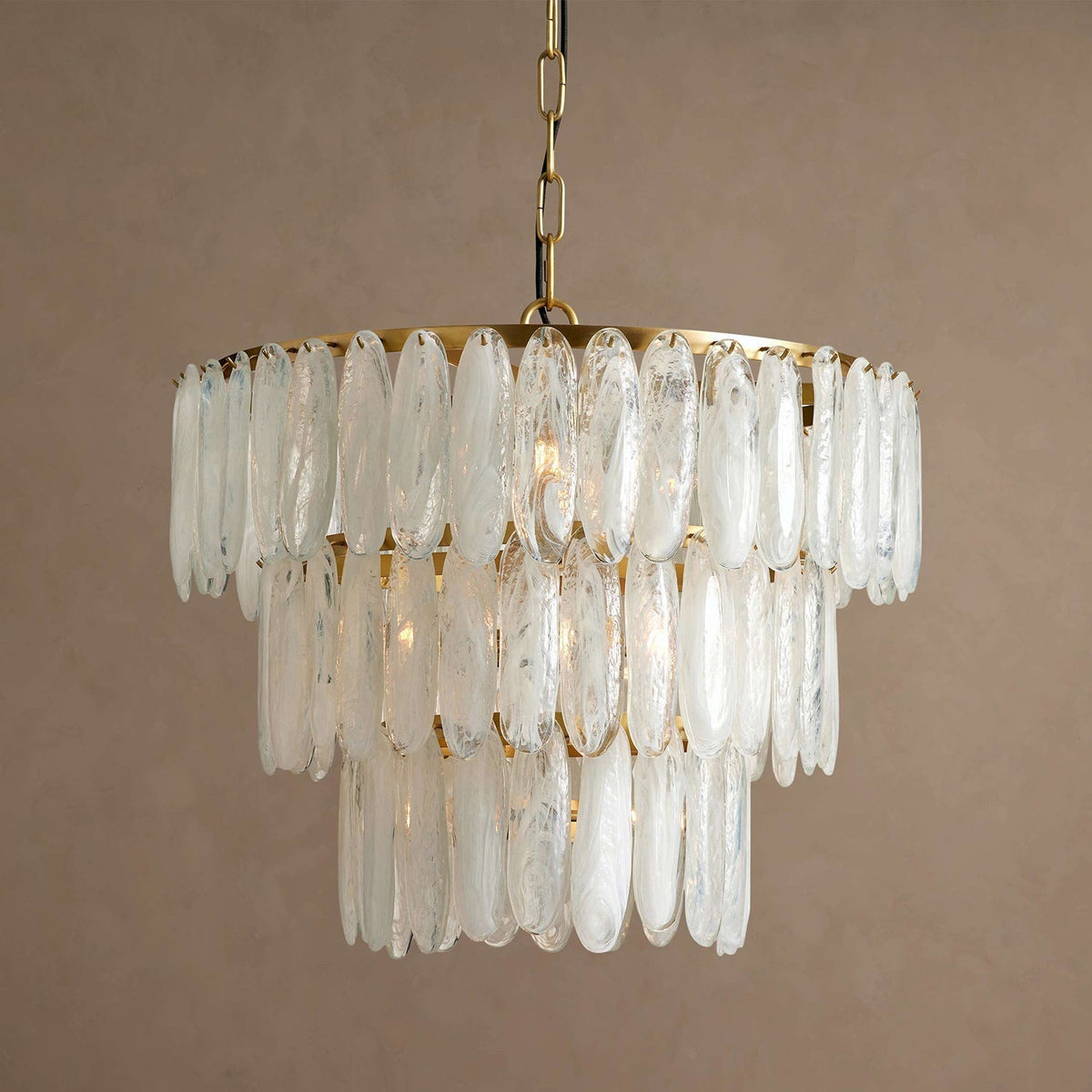 Celuira Frosted Glass Chandelier