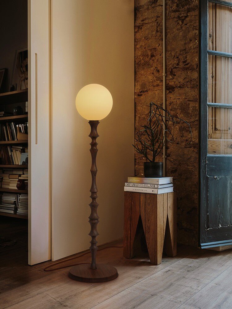 Hollis Wood Floor Lamp