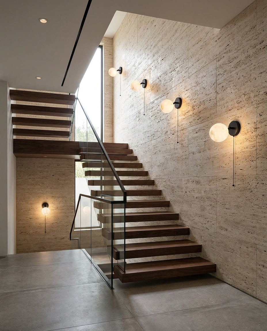 Grafthill Alabaster Wall Sconce