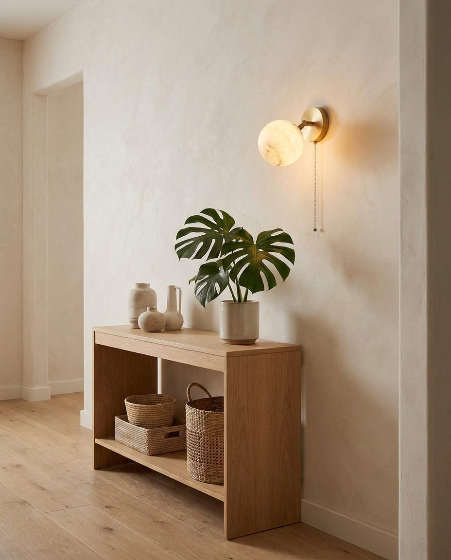 Grafthill Alabaster Wall Sconce