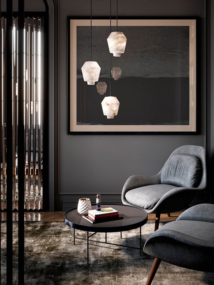 Albaraine Alabaster Pendant Light