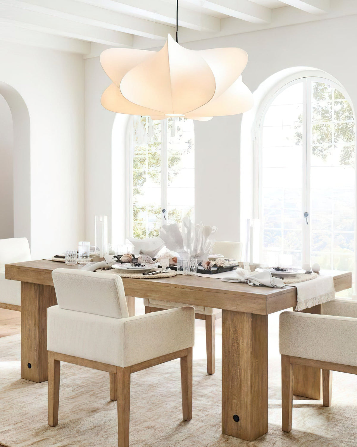 Luxe Silk Contemporary Pendant Light