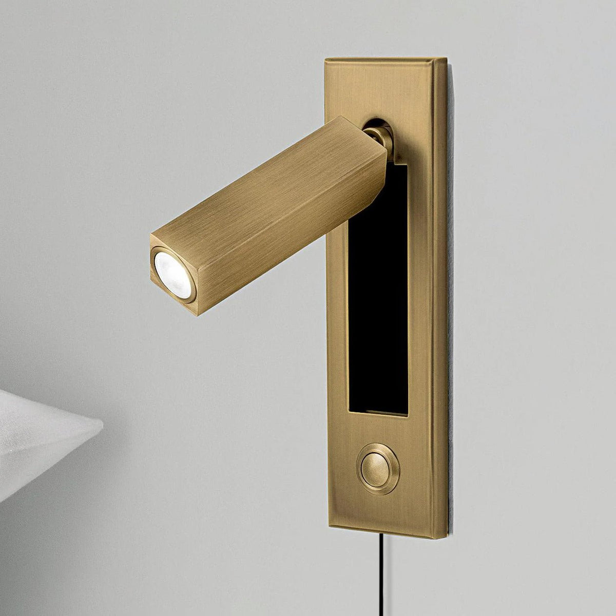 Velerelia Embedded Bedside Plug-in Sconce Wall lamp