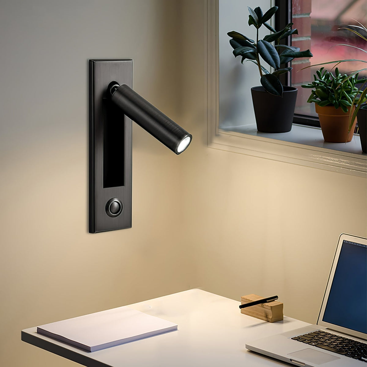 Velerelia Embedded Bedside Plug-in Sconce Wall lamp