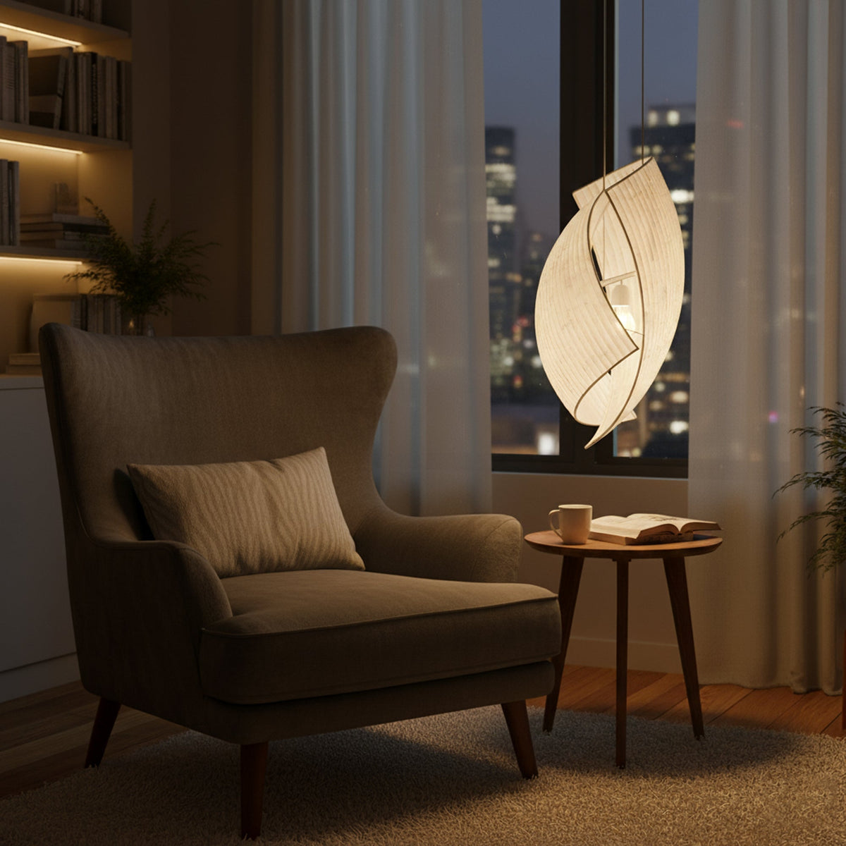 Noa Erisma Silk Pendant Lamp