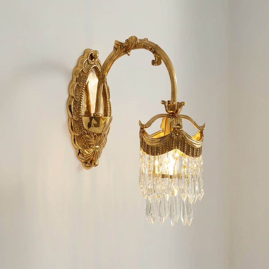 Regalia Brass Wall Lamp