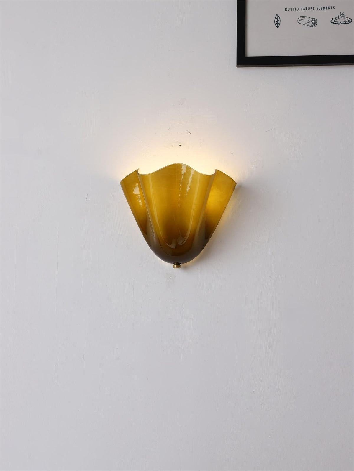 Veleina Glass Wall Lamp