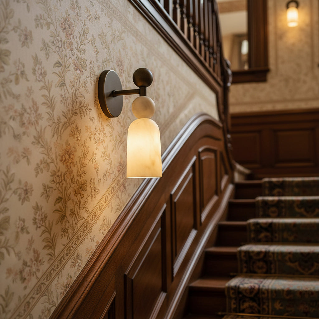 Serafin Alabaster Wall Lamp