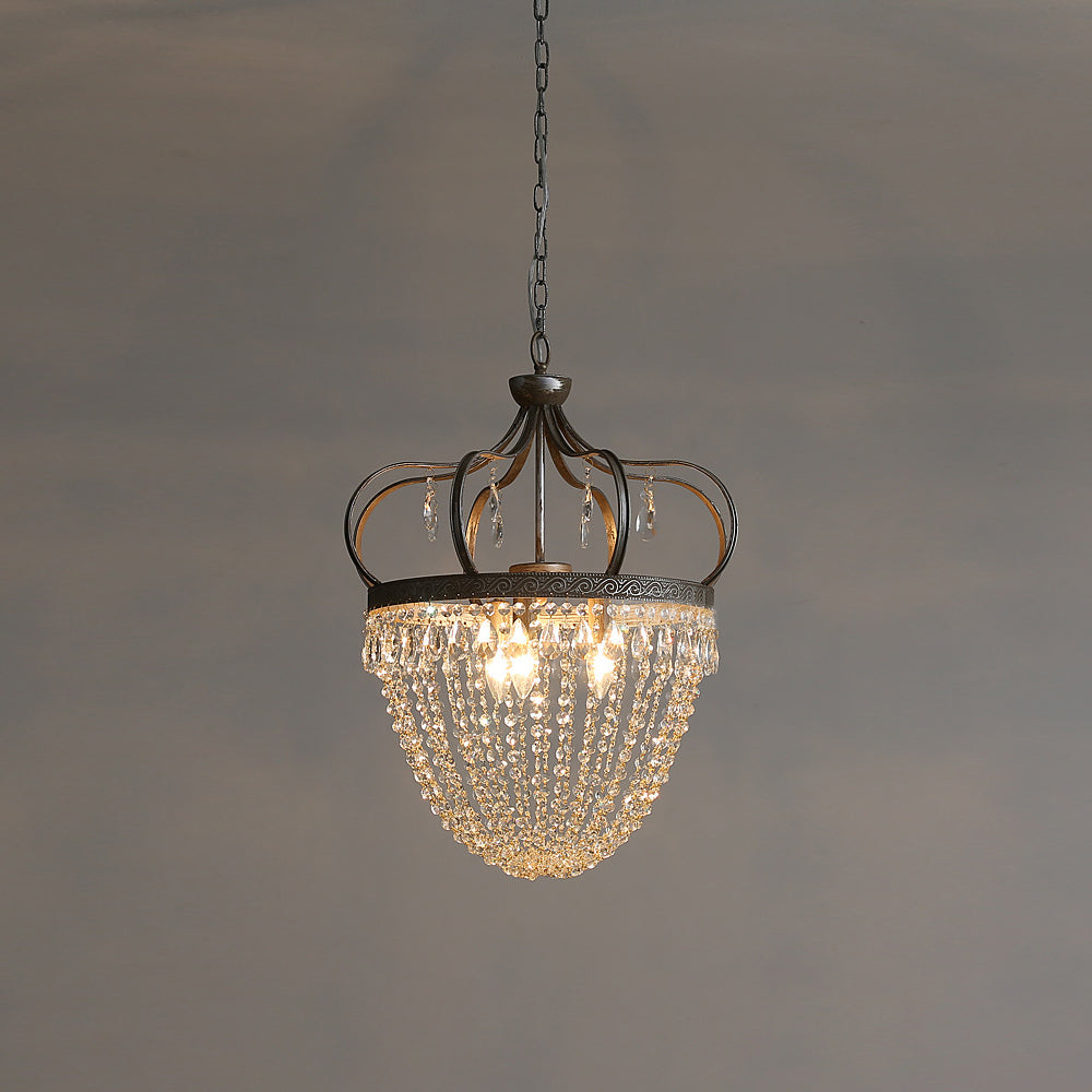 Abella Tear Drop Crystal Chandelier-Relic Pieces