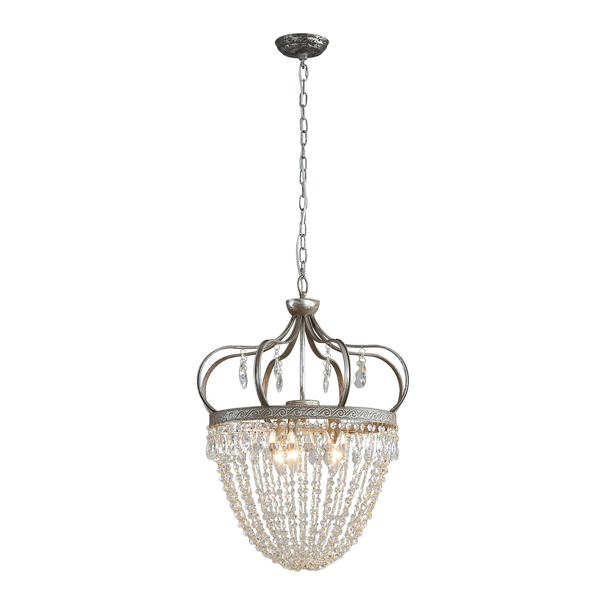 Abella Tear Drop Crystal Chandelier-Relic Pieces