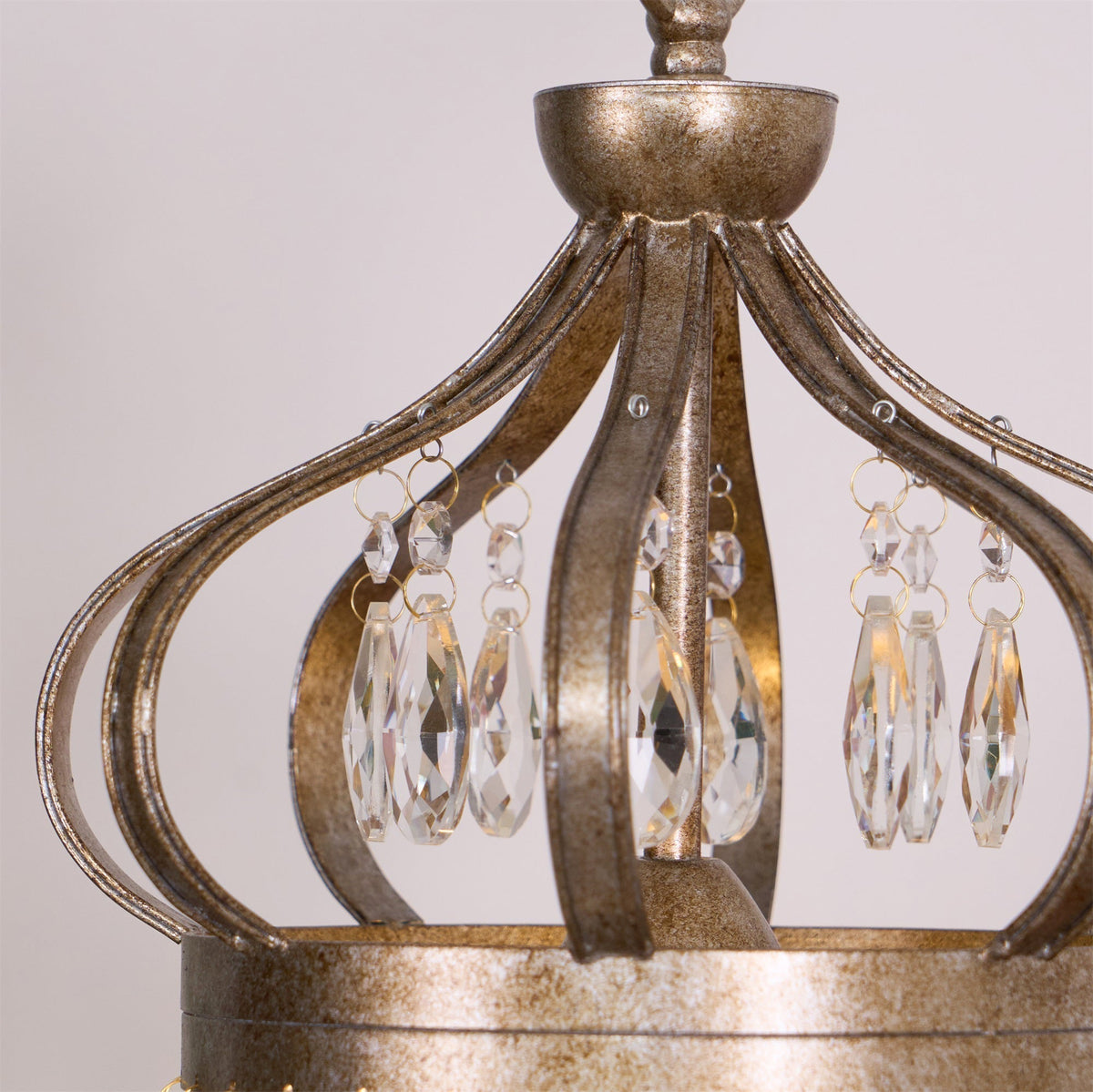 Abella Tear Drop Crystal Chandelier-Relic Pieces