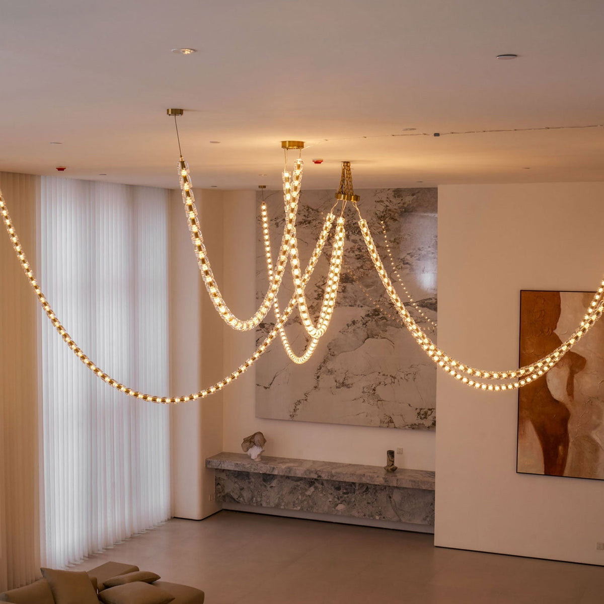 Nexus Gold  Crystal Chandelier - 元字段测试