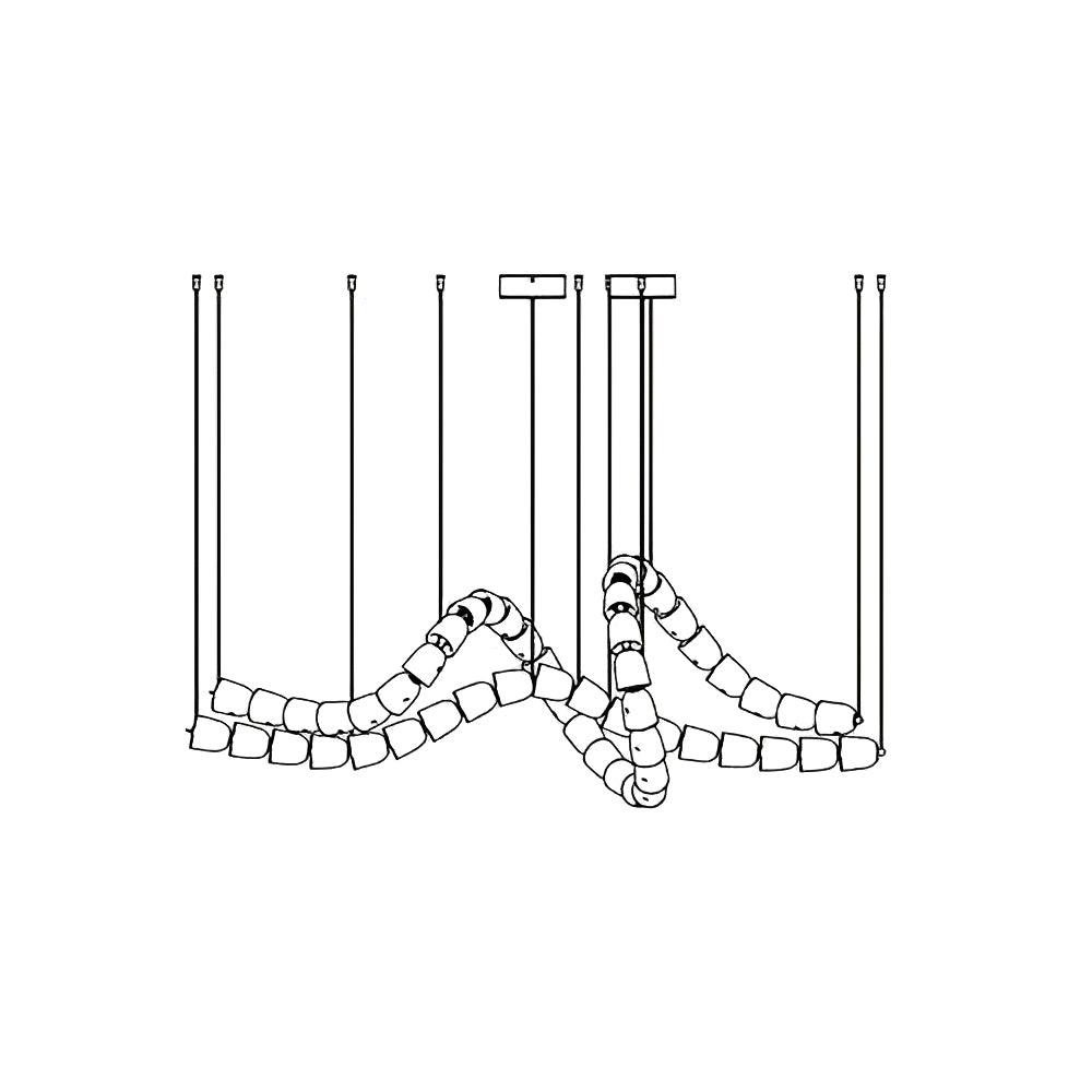 Nexus Gold  Crystal Chandelier - 元字段测试