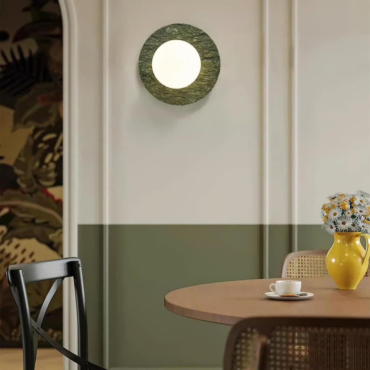 Teredad Minimalist Globe Marble Wall Lamp