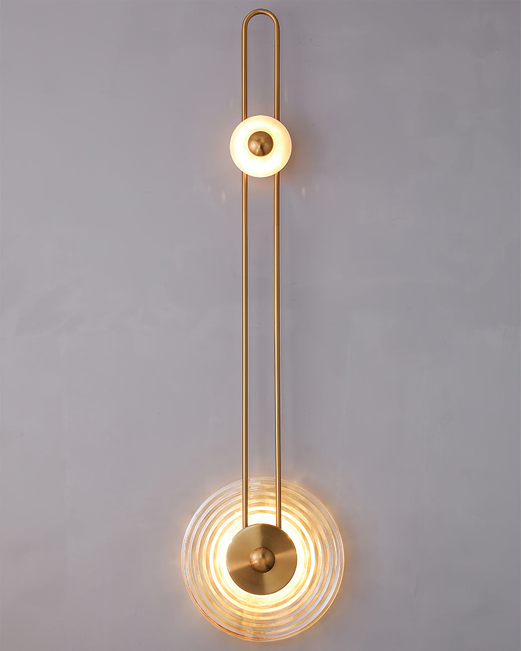 Eiroraria Wall Lamp Sculptural Geometry Alabaster