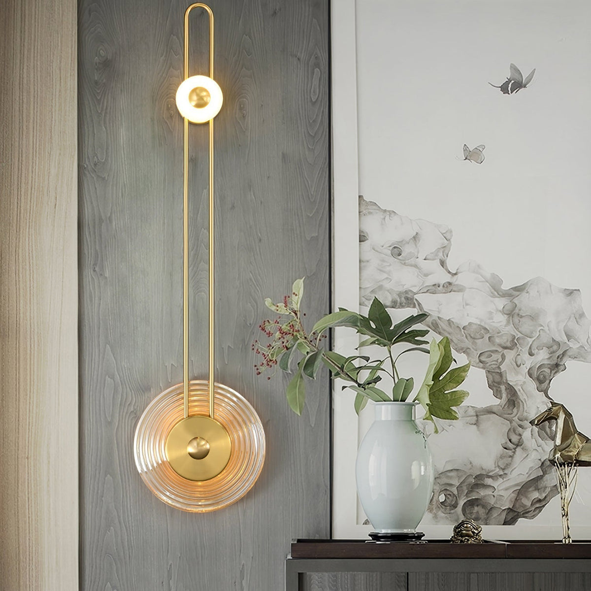 Eiroraria Wall Lamp Sculptural Geometry Alabaster