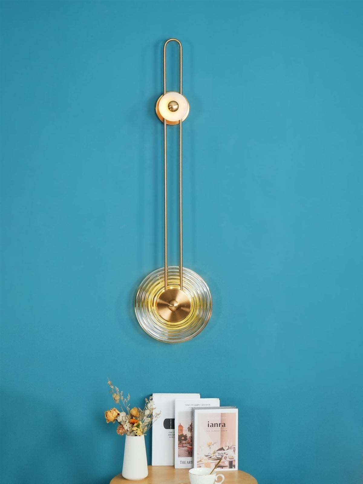 Eiroraria Wall Lamp Sculptural Geometry Alabaster