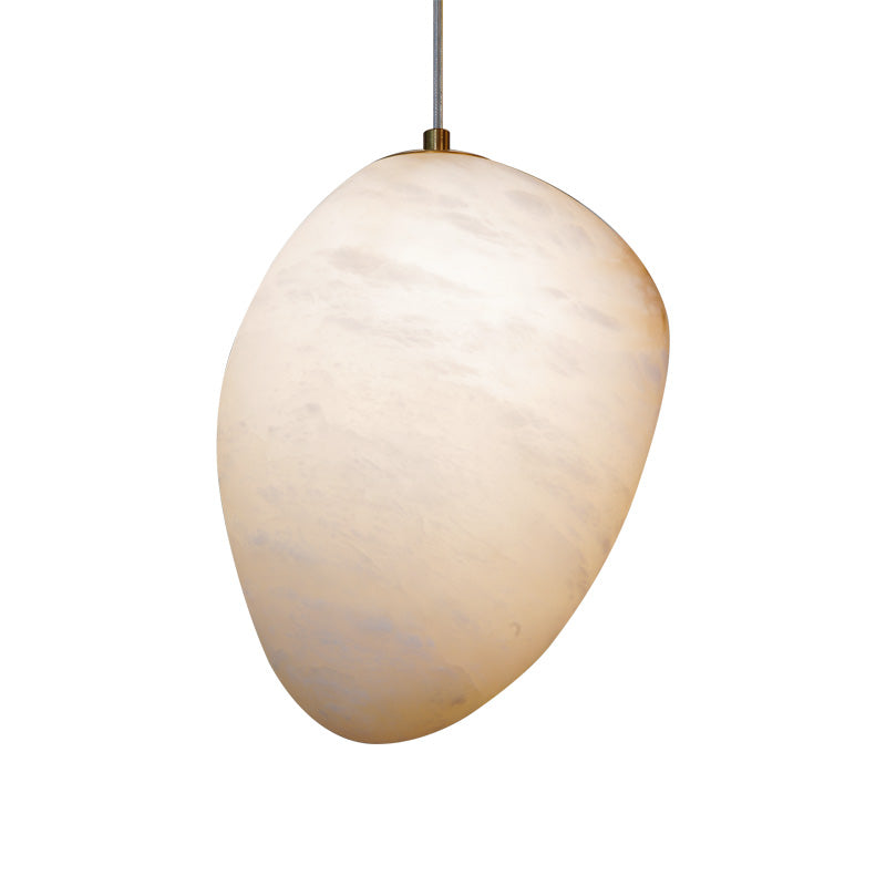 Ralen Pendant Lamp Alabaster Brass Sophistication