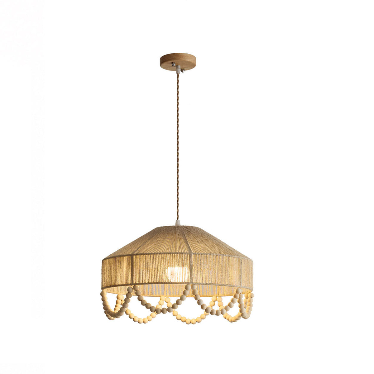 Southvale Hemp Rope Pendant Lamp