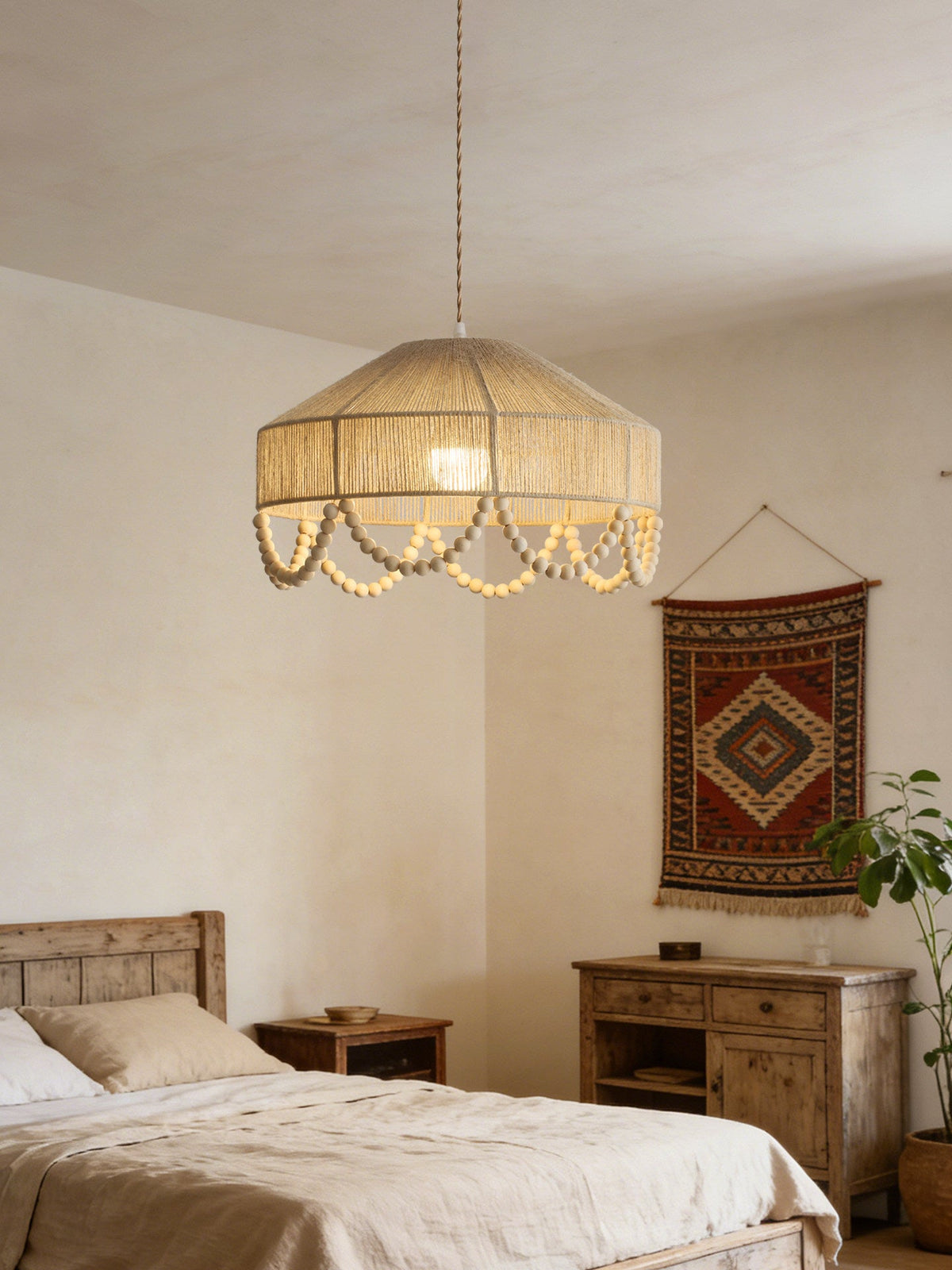 Southvale Hemp Rope Pendant Lamp
