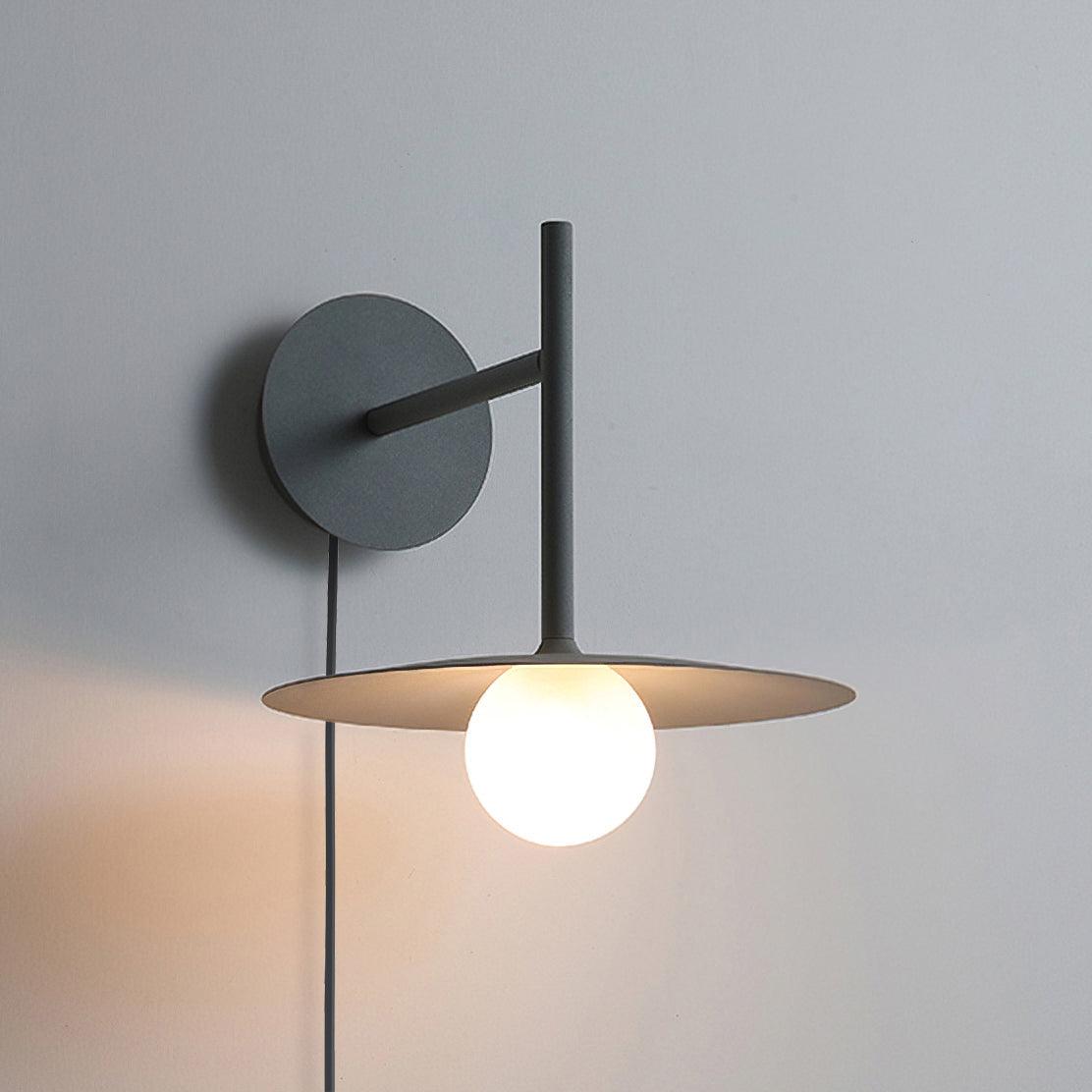Orsilus Vintage Industrial Plug-In Wall Lamp