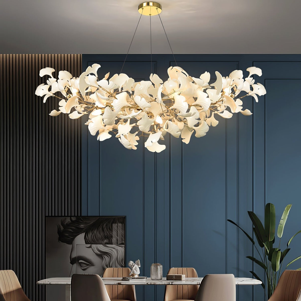 Fioraford Bloom Gingko Chandelier