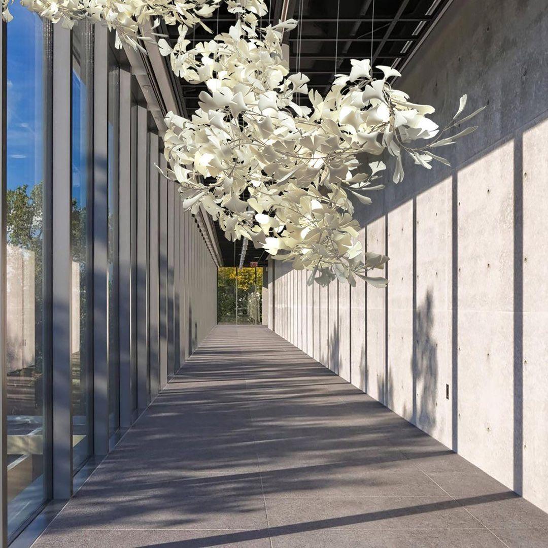Ginkgo Cluster Chandelier