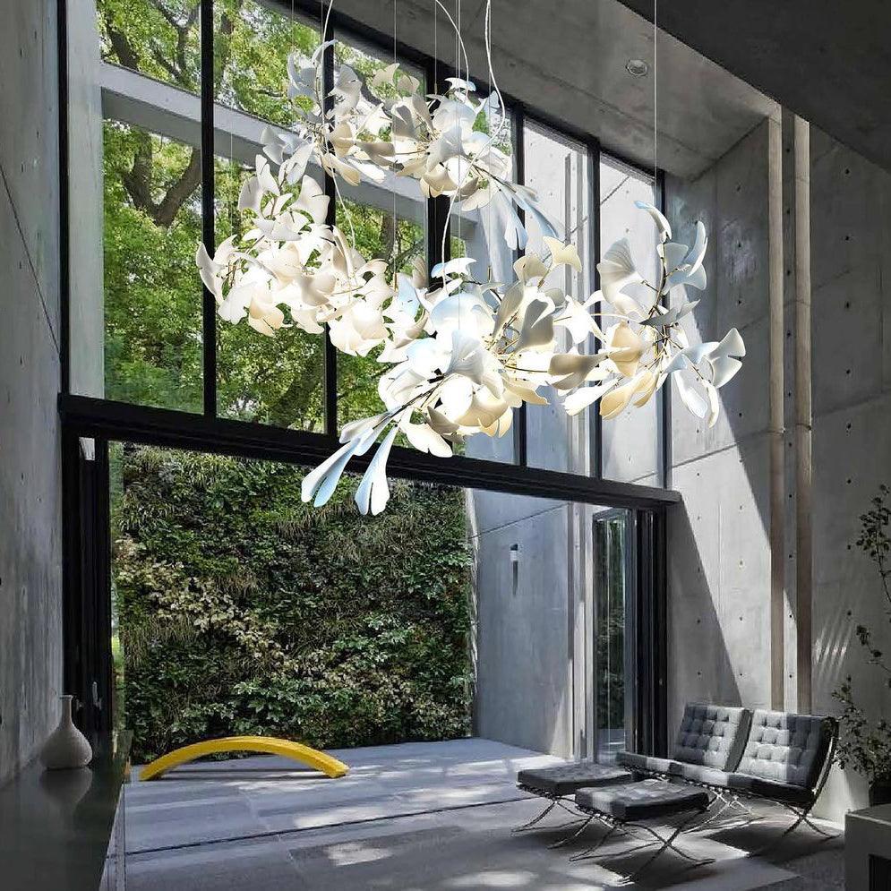 Thalorienne Gingko Chandelier
