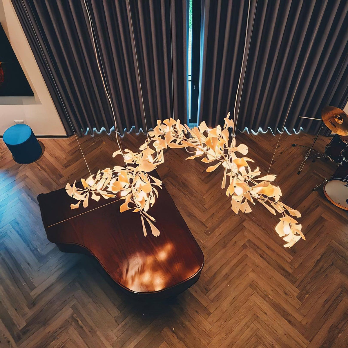 Thalorienne Gingko Chandelier
