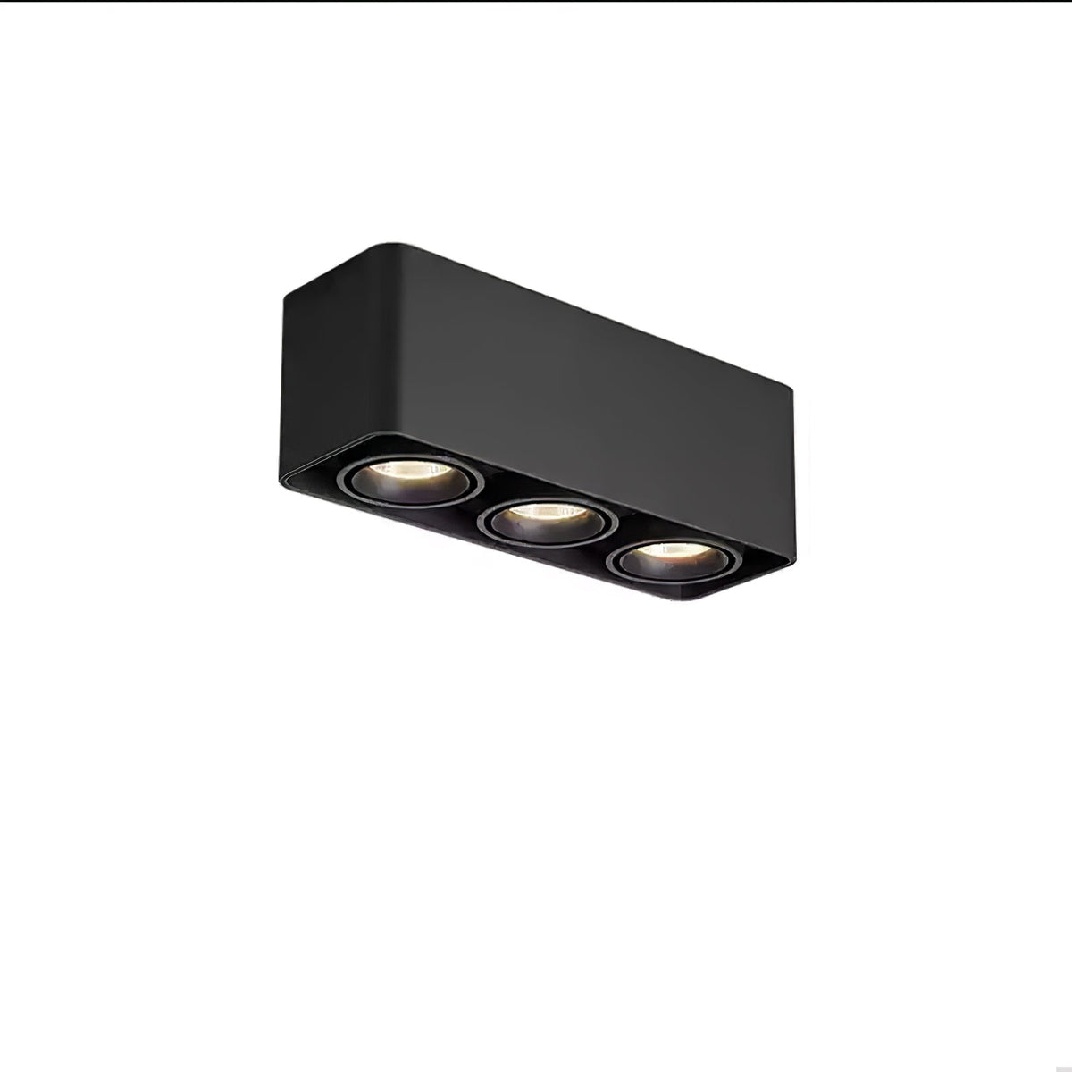 Devely Spotlight Surface Mount Twin LED Angular Minimalist