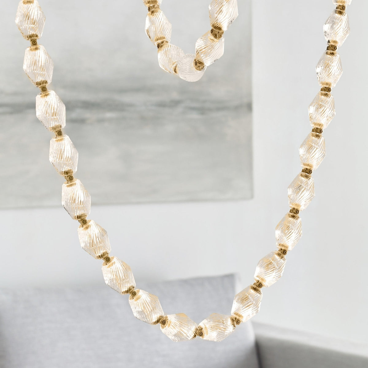 Rivière Crystal Garland Chandelier