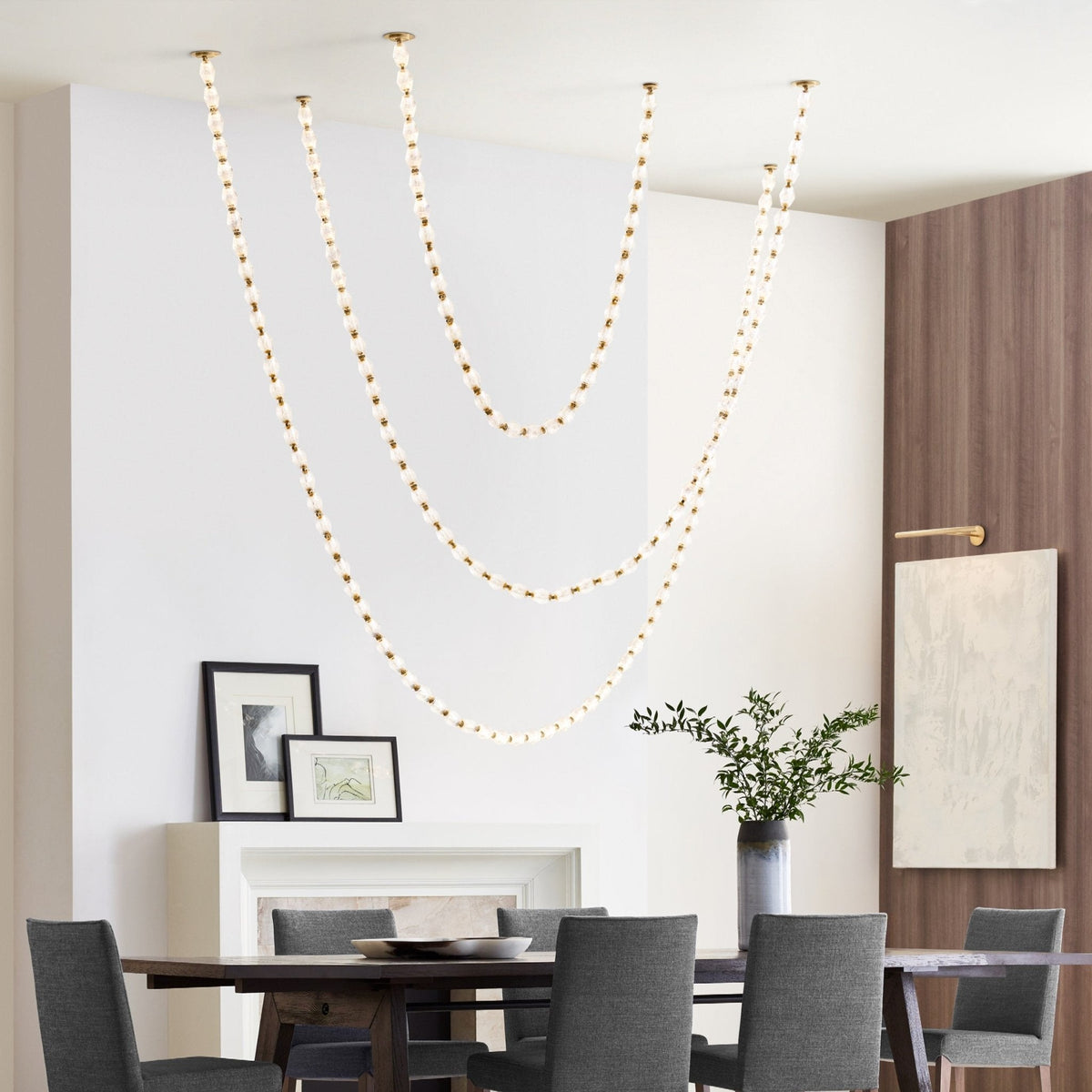 Rivière Crystal Garland Chandelier