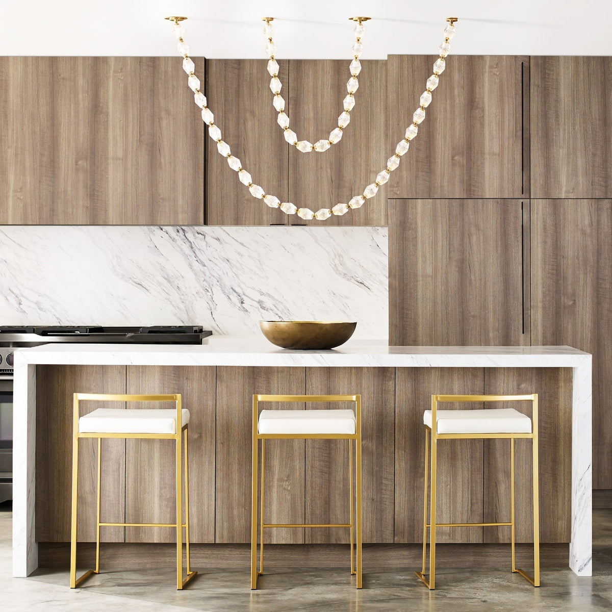 Rivière Crystal Garland Chandelier