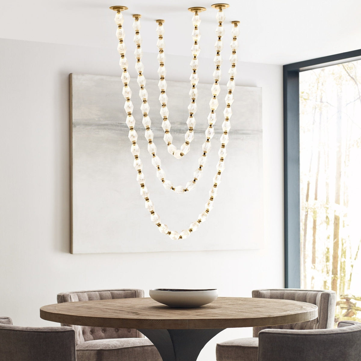 Rivière Crystal Garland Chandelier
