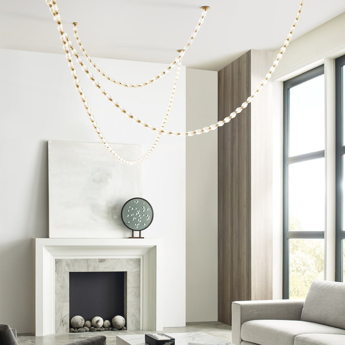 Rivière Crystal Garland Chandelier