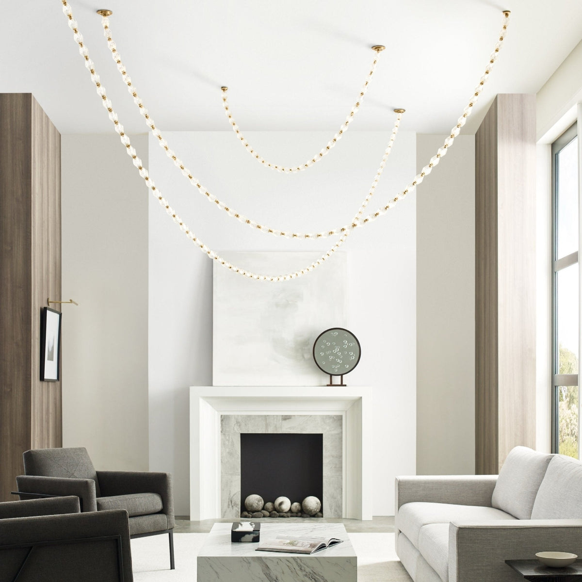 Rivière Crystal Garland Chandelier