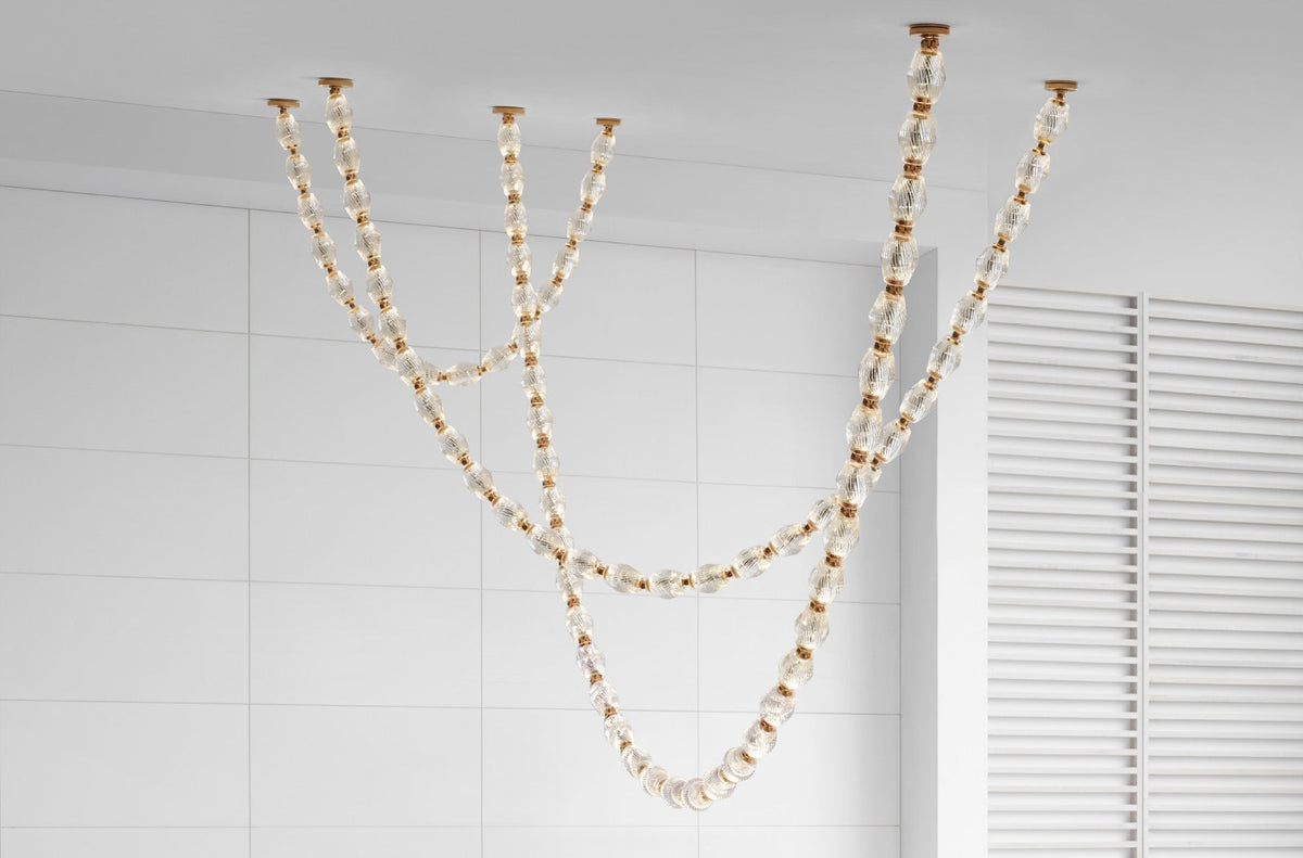 Rivière Crystal Garland Chandelier