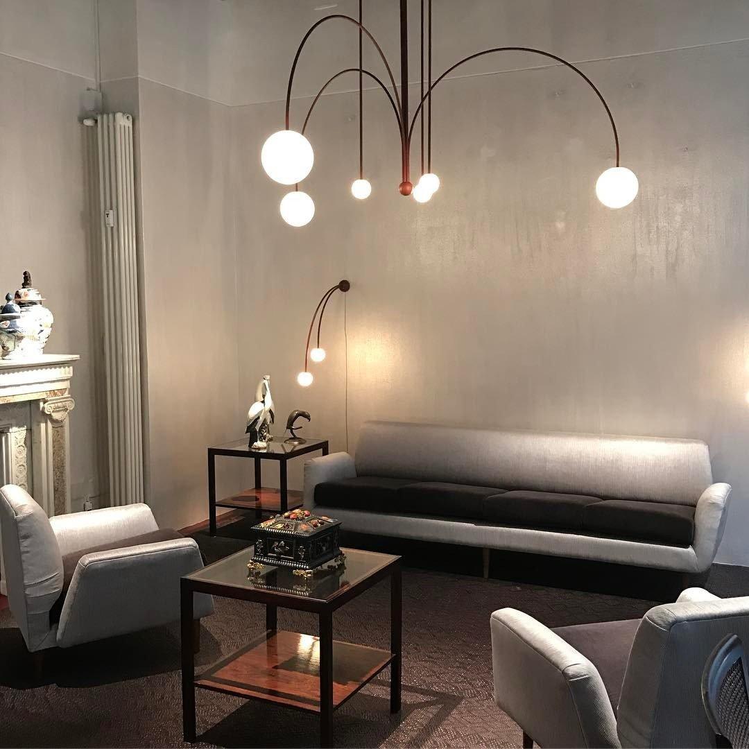 Rivorora Chandelier Globe Modern