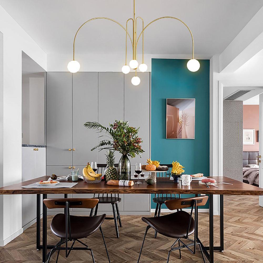 Rivorora Chandelier Globe Modern