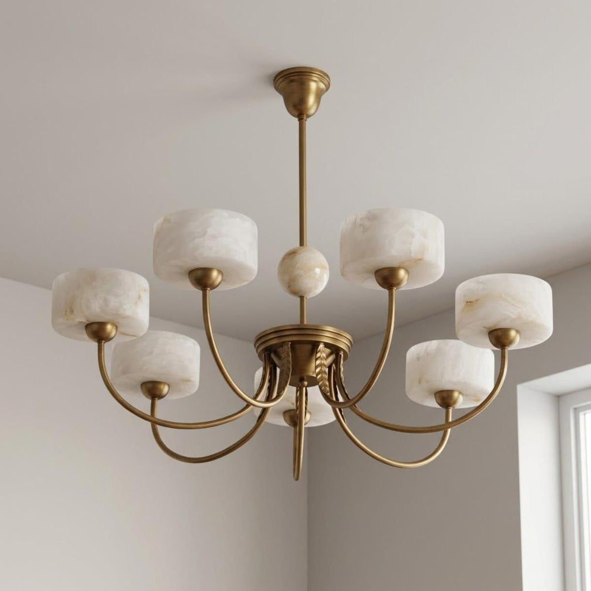 Wexstone Alabaster Chandelier
