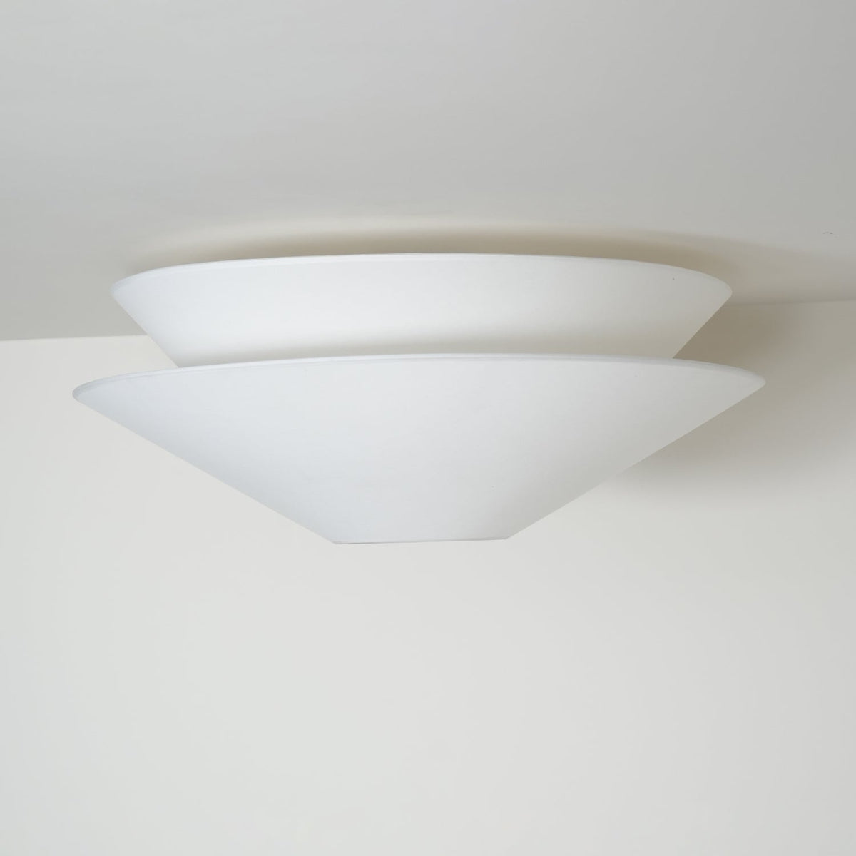 Rivesal Ceiling Light Double Cone Fabric