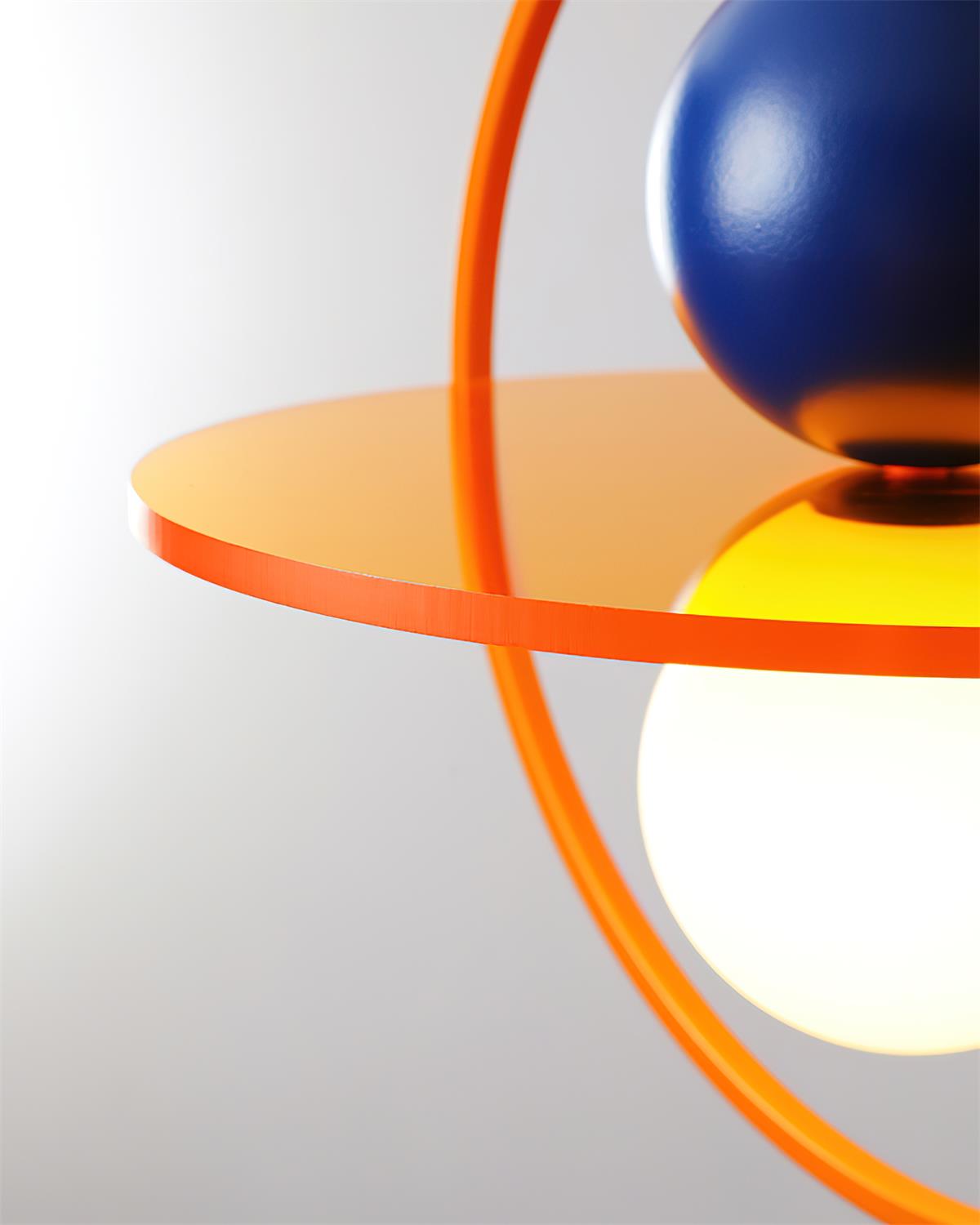 Halo Duo Sculptural Orb Pendant Lamp